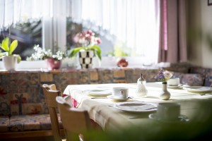 Frühstück in der Pension