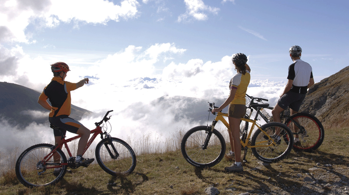 Aussicht - Mountainbiketrails Vinschgau